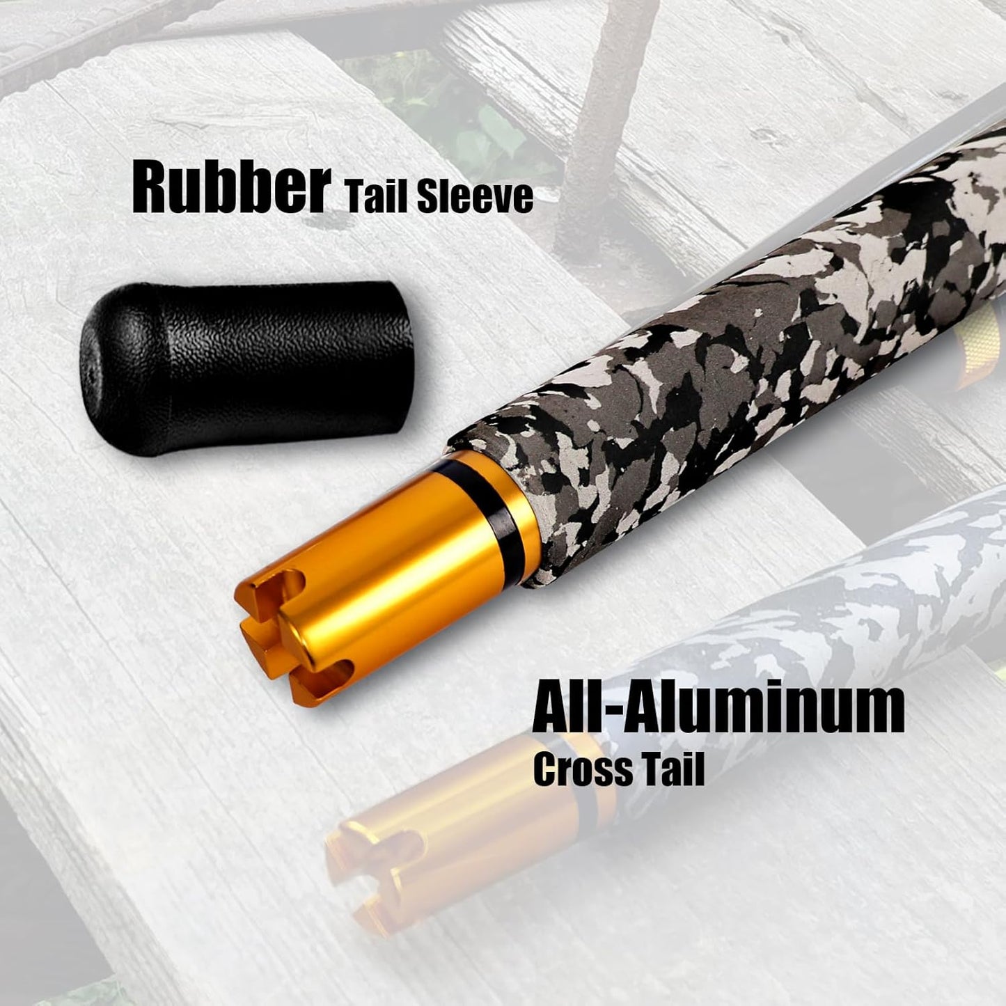 1-Piece Saltwater Offshore Trolling Rod 6-Feet Big Game Rod Conventional Boat Fishing Pole